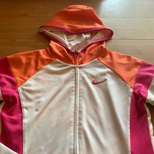 Workout jacket-Nike brand; size small.